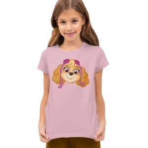 Boys' Short Sleeve Paw Patrol Sky Grin T-Shirt - 1 of 4