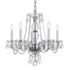 Crystorama Lighting Traditional Crystal 5 - Light Chandelier in  Polished Chrome - 4 of 4