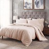 Premium Cotton 400 Thread Count Solid Duvet Cover Set by Blue Nile Mills - 2 of 4