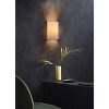 Runesay Linen Fabric Cloth Boho Vintage Flush Wall Sconce Stairwell Fixture Light, 1-Light Vanity Indoor Hardwired Interior Sconce Cover Shade Lamp - 3 of 4