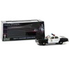 1977 Dodge Monaco Metropolitan Police Black and White "The Terminator" (1984) Movie 1/43 Diecast Model Car by Greenlight - 2 of 3
