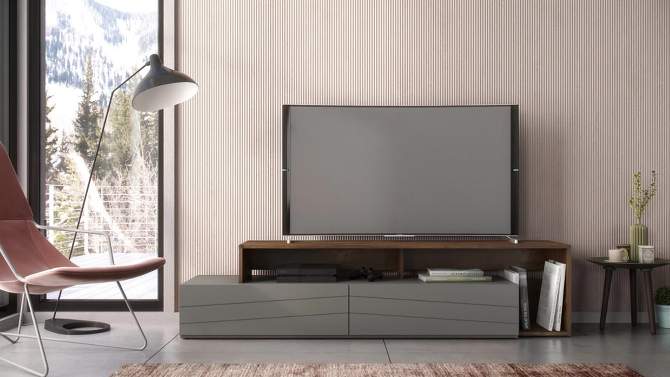 Arrow TV Stand for TVs up to 72" - Nexera, 2 of 7, play video