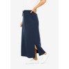 Woman Within Women's Plus Size Petite Sport Knit Side-Slit Skirt - image 4 of 4