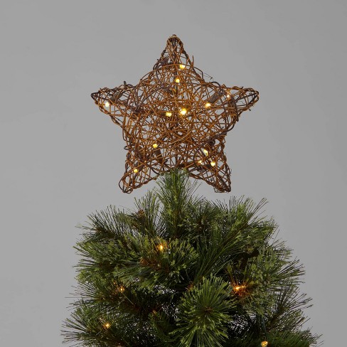 lighted star christmas decorations