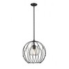 Z-Lite Elle 1 - Light Pendant in  Matte Black - 2 of 4