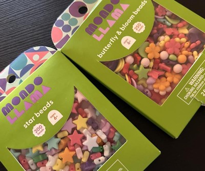 200ct Plastic Star Beads - Mondo Llama™ : Target