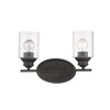 Acclaim Lighting Gemma 2 - Light Vanity in  Matte Black - 4 of 4