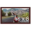 PosterPalooza | Panoramic Classic Modern Brown Frame - UV Acrylic, Foam Board Backing, Hanging Hardware - 3 of 4