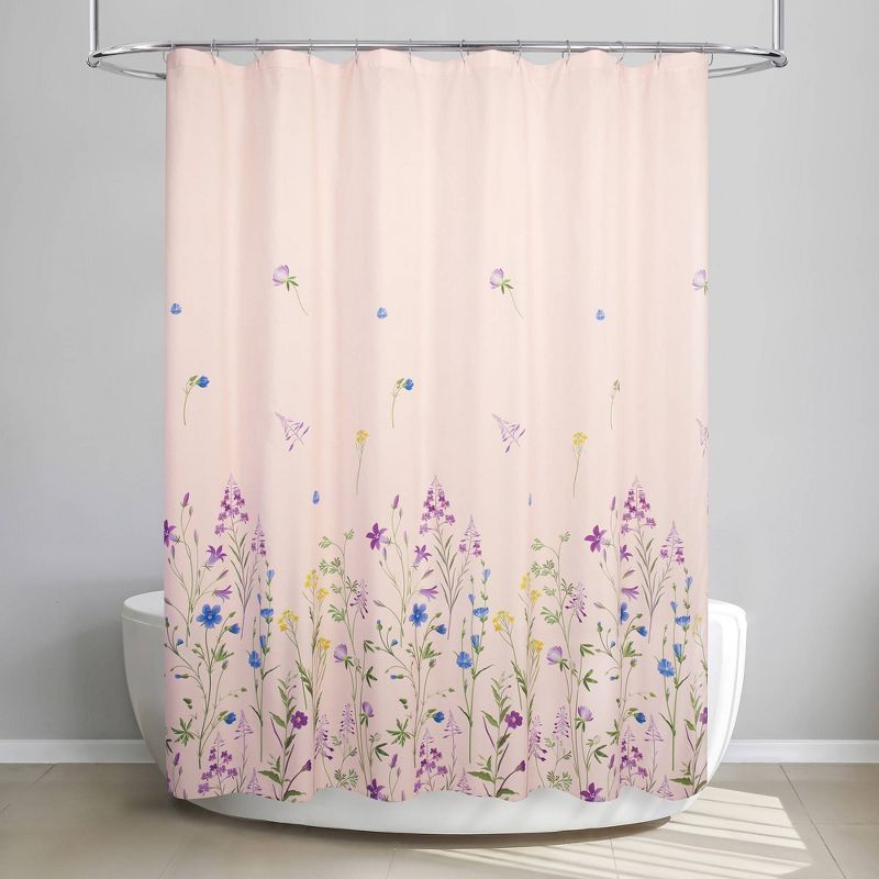 Wildflowers Shower Curtain - Allure Home Creations, 3 of 7