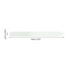 Unique Bargains Dual-Color Glass Multifunctional Nail File Manicure Tool Pink Gradient 4 Pcs - 2 of 4