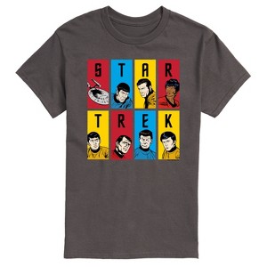 Men's - Star Trek - Retro Original Series Crew Short Sleeve Graphic T-Shirt - 1 of 4