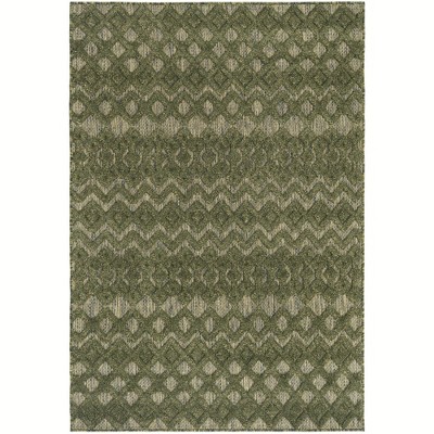 Unique Loom    Outdoor Trellis Textured Osage Area Rug