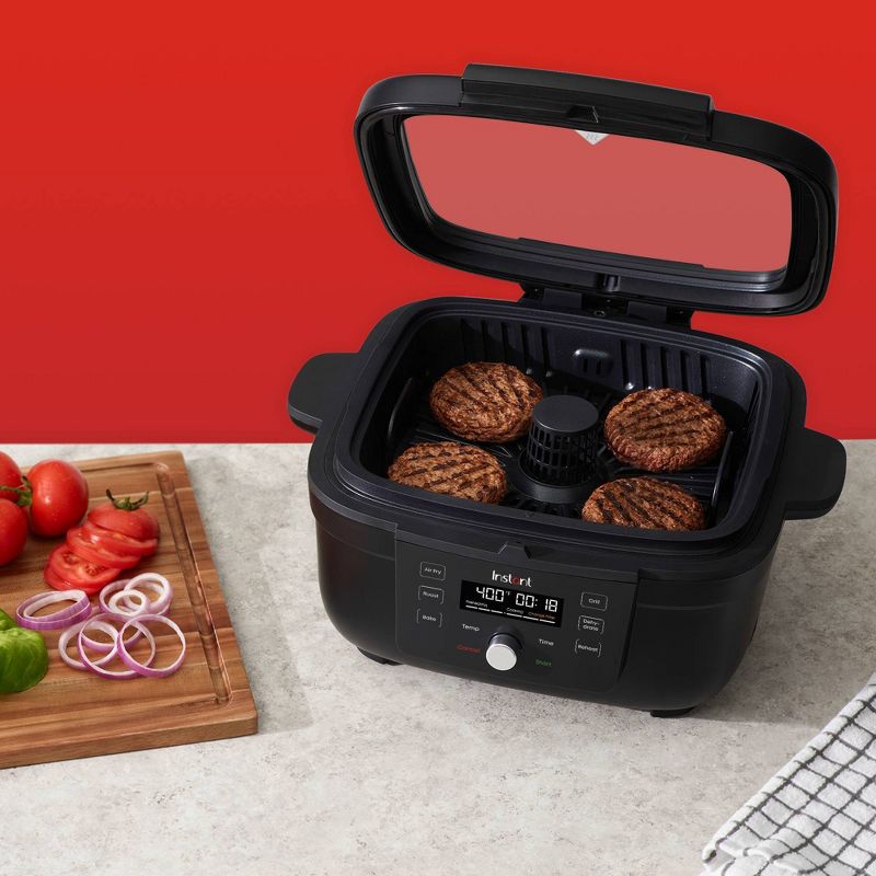 Instant Brands 6-in-1 Smokeless Indoor Grill &#38; Air Fryer with OdorErase Technology, 3 of 10
