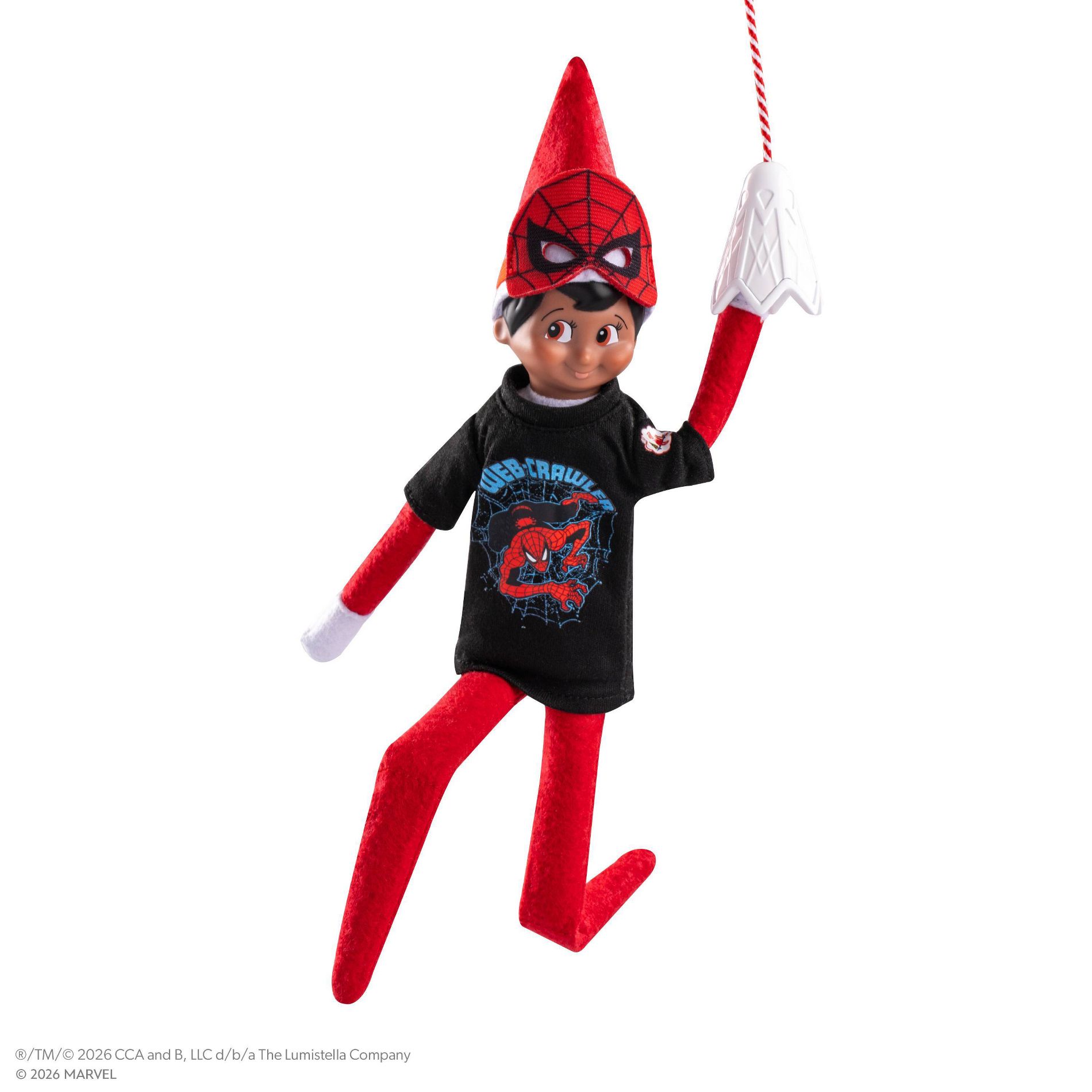 The Elf on the Shelf Marvel Spider Man Superfan Elf Prop Set