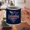 Shenandoah University Primary Logo Ceramic Coffee Mug Novelty Gift Mugs for Coffee Tea and Hot Drinks 11oz White - 4 of 4