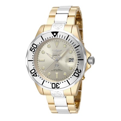 Invicta 16038 Men's Grand Diver Gold Tone Dial Automatic Watch