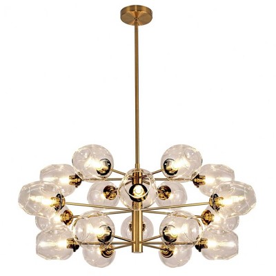 Dainolite Abii 18 - Light Chandelier in  Vintage Bronze