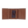 CTM Men's Leather Trifold Wallet - 4 of 4