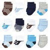 Luvable Friends Cotton Rich Baby Terry Socks 24-Pack - 2 of 3