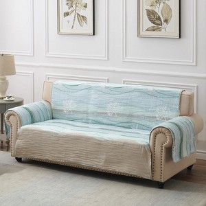 Greenland Home Maui Reversible Slipcover - Sofa Protector - 127x77 - 1 of 3