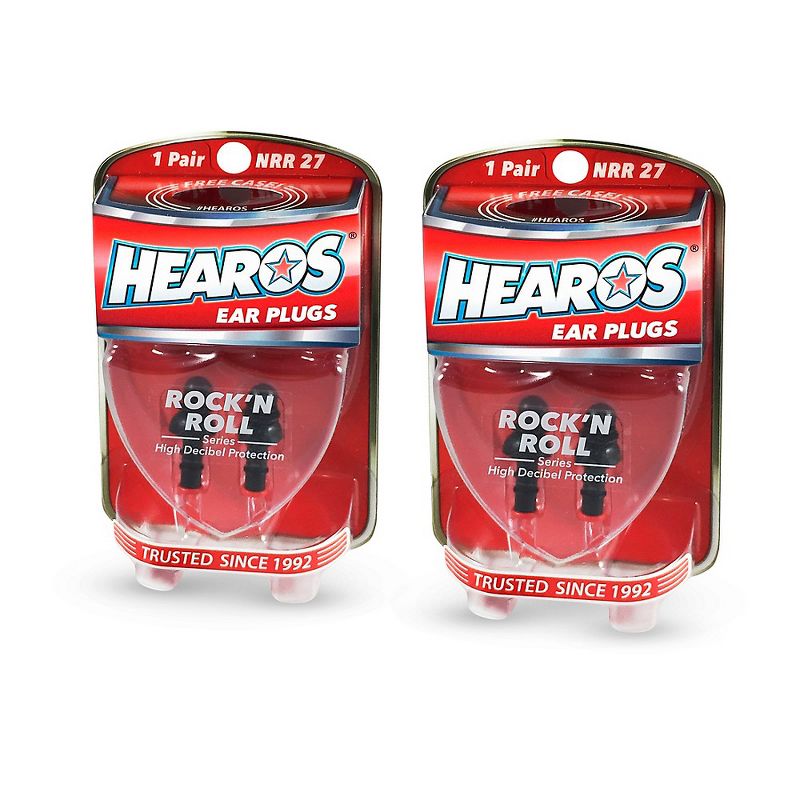 Hearos Rock n' Roll Ear Filters 2-Pack, 1 of 3