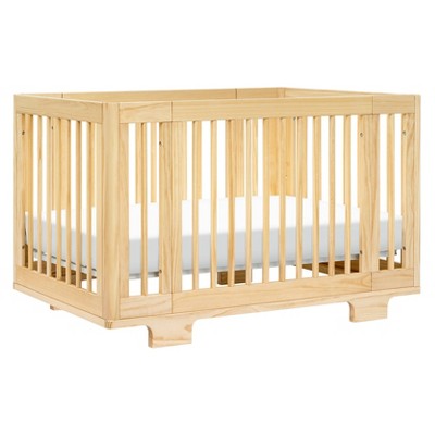 Natural Pine 8-in-1 Convertible Crib with Conversion Kits