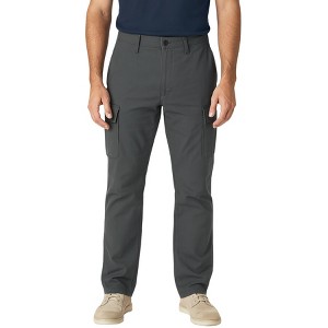 Men's Straight Leg Cotton Stretch Ripstop Cargo Pants – Durable Tactical Utility Pants for Work, Hiking & Everyday Wear - 1 of 3