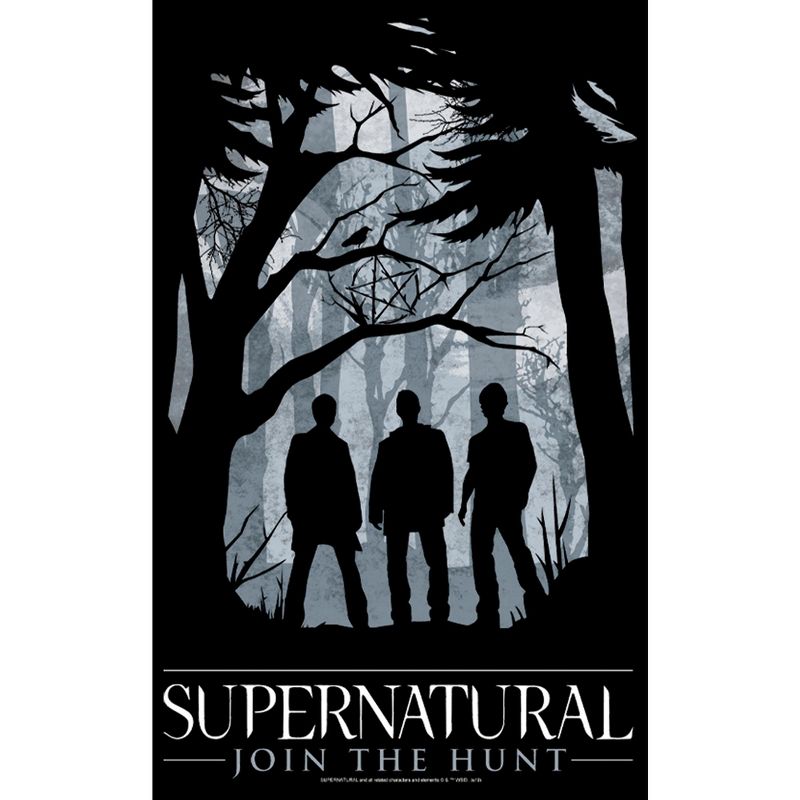Men's Supernatural Forest Silhouettes T-Shirt, 2 of 4