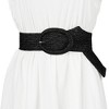 Allegra K Women's Woven Decor Adjustable Wide Dress Waist Belts 58-84cm/22.83-33.07" - 4 of 4