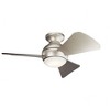 Kichler Lighting Sola 1 - Light Ceiling Fan in  Brushed Nickel - 4 of 4