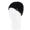 Men's Flat Knit Hat With Contrast Trim | Size One Size - Black/grey - 2 of 3