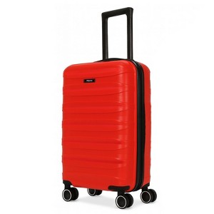 World Traveler Dejuno Motley 20-Inch Carry-On Lightweight Hardside Expandable Spinner Luggage - 1 of 4