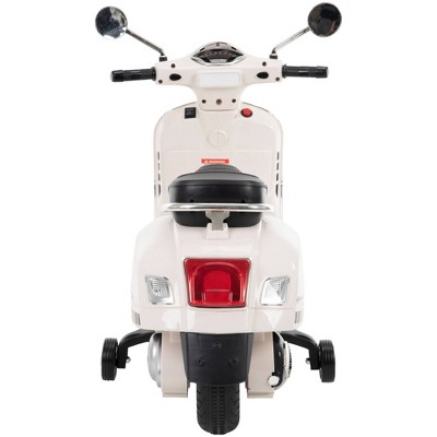 Huffy 6V Vespa 801 Ride-On Scooter - White_2