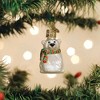 Old World Christmas 2.0 Inch Mini Polar Bear Ornament White Artic Habitat Tree Ornaments - 3 of 3
