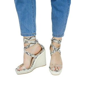 Women's Kayla Lace Up Wedge - Insignia - 1 of 4