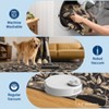 Modern Washable Area Rug for Living Room, Leaf Indoor Carpet with Non Slip Backing, Low Pile Stain Resistant Floor Mat for Dorm, - 4 of 4