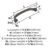 Amerock Revitalize Cabinet Door or Drawer Pull - 4 of 4