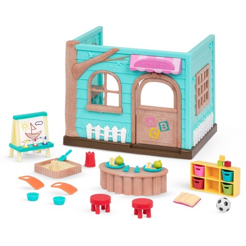 Li'l Woodzeez Daycare Playset with Accessories 38pc - Li'l Luvs & Hugs Nursery - image 1 of 3