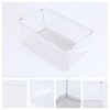 Unique Bargains Collapsible PVC Storage Bin with Handles for Shelves Closet 1 Pack - 2 of 4