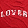 Lover Crewneck Sweatshirt Funny Cute Valentines Day Love Long Sleeve Sweater - Crazy Dog Crew Neck Sweatshirt - 2 of 4