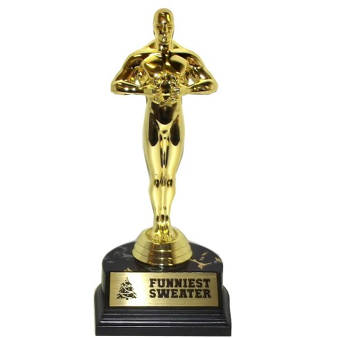 Lemonsoda Christmas Sweater Award Party Trophies, 7 Inches (funniest ...