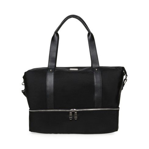 Madden Girl outlet Large Black Weekender Tote Bag