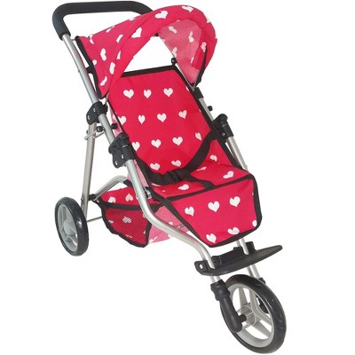 The New York Doll Collection Baby Doll Stroller - Jogging Toy Stroller ...