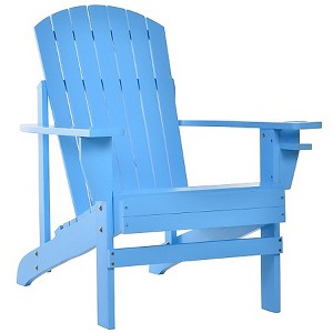CASAINC Wood Adirondack Outdoor Chair, Set of 2 - 1 of 4