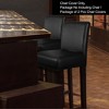 PiccoCasa Waterproof PU Leather Pub Counter Height Side Chair Covers with Elastic Band - 2 of 4
