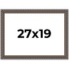PosterPalooza | Ornate Black Picture Frame - UV Acrylic, Backing Board, Hanging Hardware Included - 2 of 4