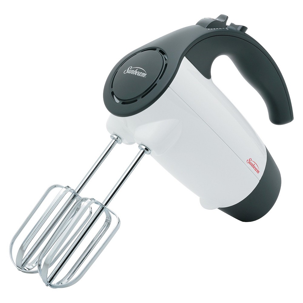 UPC 027045659932 product image for Sunbeam Mixmaster 220-Watt Hand Mixer with Retractable Cord, White, 002525-000-N | upcitemdb.com