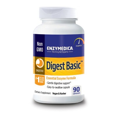 Enzymedica Digestive Health Treatments Digest Basic Capsule 90ct