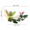 Unique Bargains Aquarium Plants Decoration Artificial Aquatic Plant Green 5.91" 1 Pcs - image 4 of 4