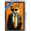 Trends International Andreas Magnusson - Fox In a Suit Framed Wall Poster Prints - 3 of 4